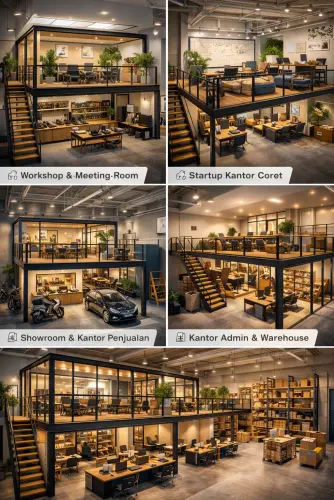 Mezzanine Ruang Kantor di Pantai Indah Kapuk