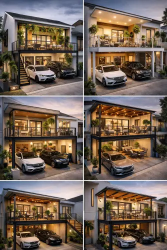 Mezannine Teras Rumah Keren di Pantai Indah Kapuk